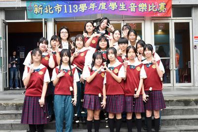 【學務處】賀!!! 本校直笛團參加「113學年度新北市學生音樂比賽」直笛合奏榮獲優等，感謝張以璇老師用心指導!!圖片